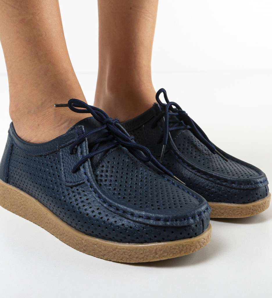 Pantofi Yorker Bleumarin - Stil și Confort - imagine 3
