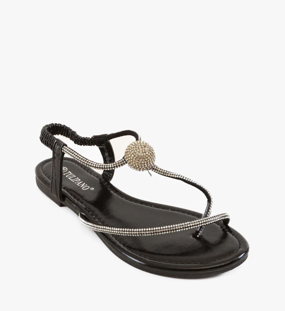 Sandale Coope Negre Elegante - Confort Premium - imagine 5
