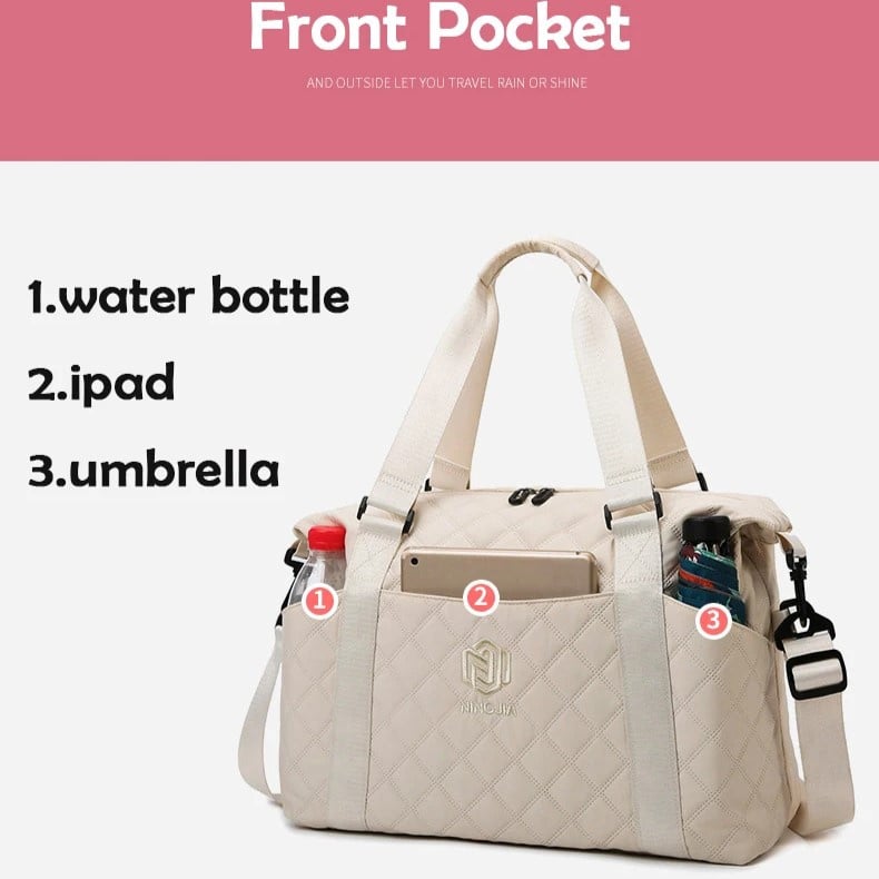 Delis Meliora GT2965 Geantă Călătorie Maro - imagine 4