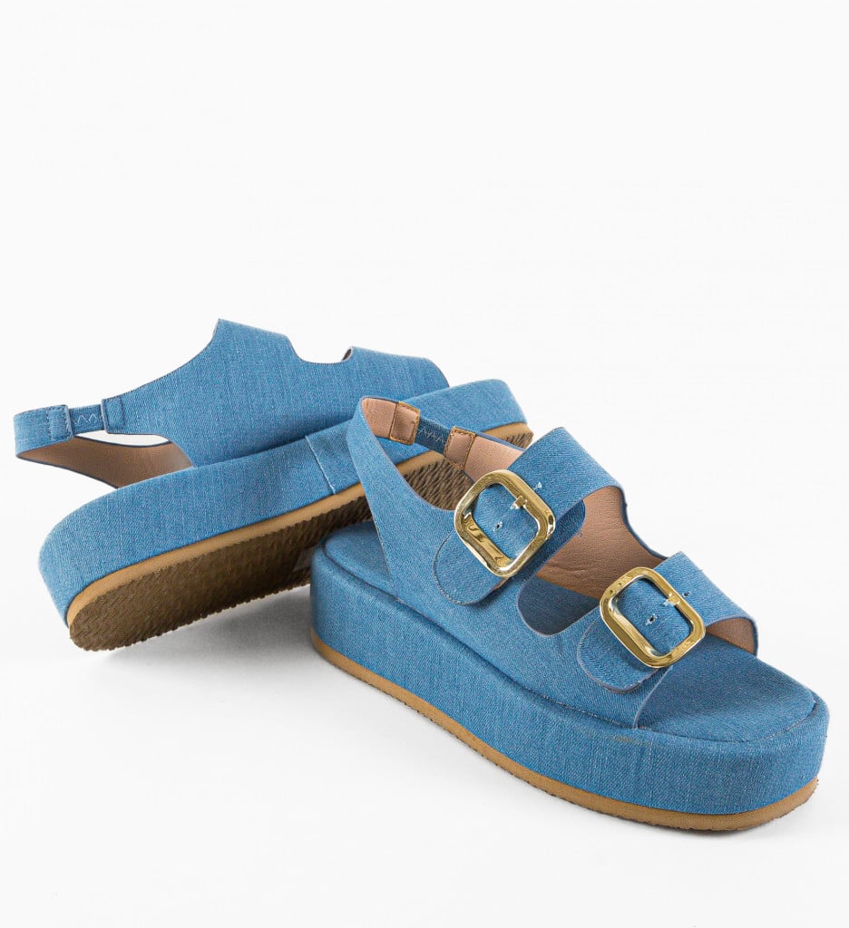 Sandale Dama Willow Albastre | Confort & Stil - imagine 8
