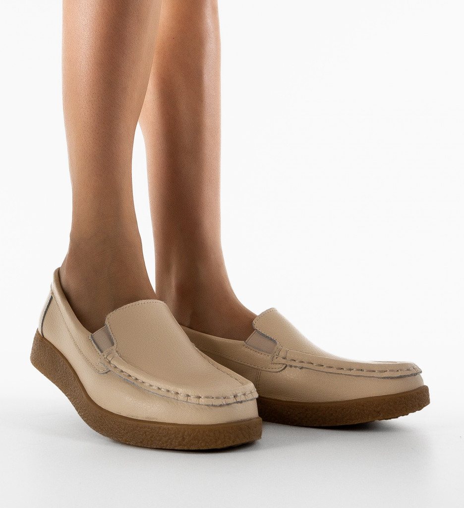 Pantofi Casual Givy Bej - Confort și Stil