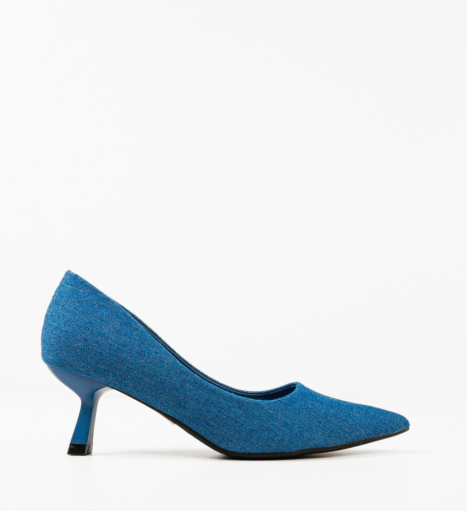 Pantofi dama Barro Albastri Depurtat | Eleganță - imagine 5