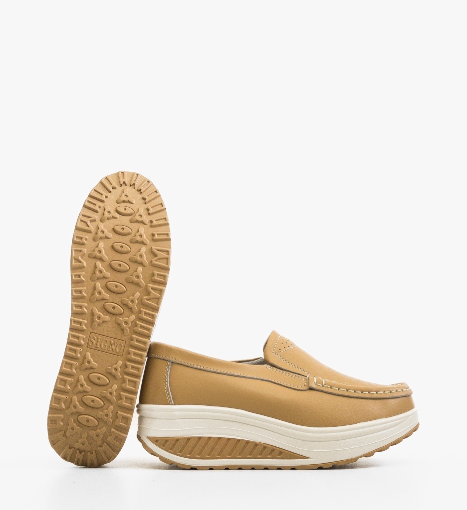 Pantofi Casual Eliot Bej - Confort și Stil - imagine 4