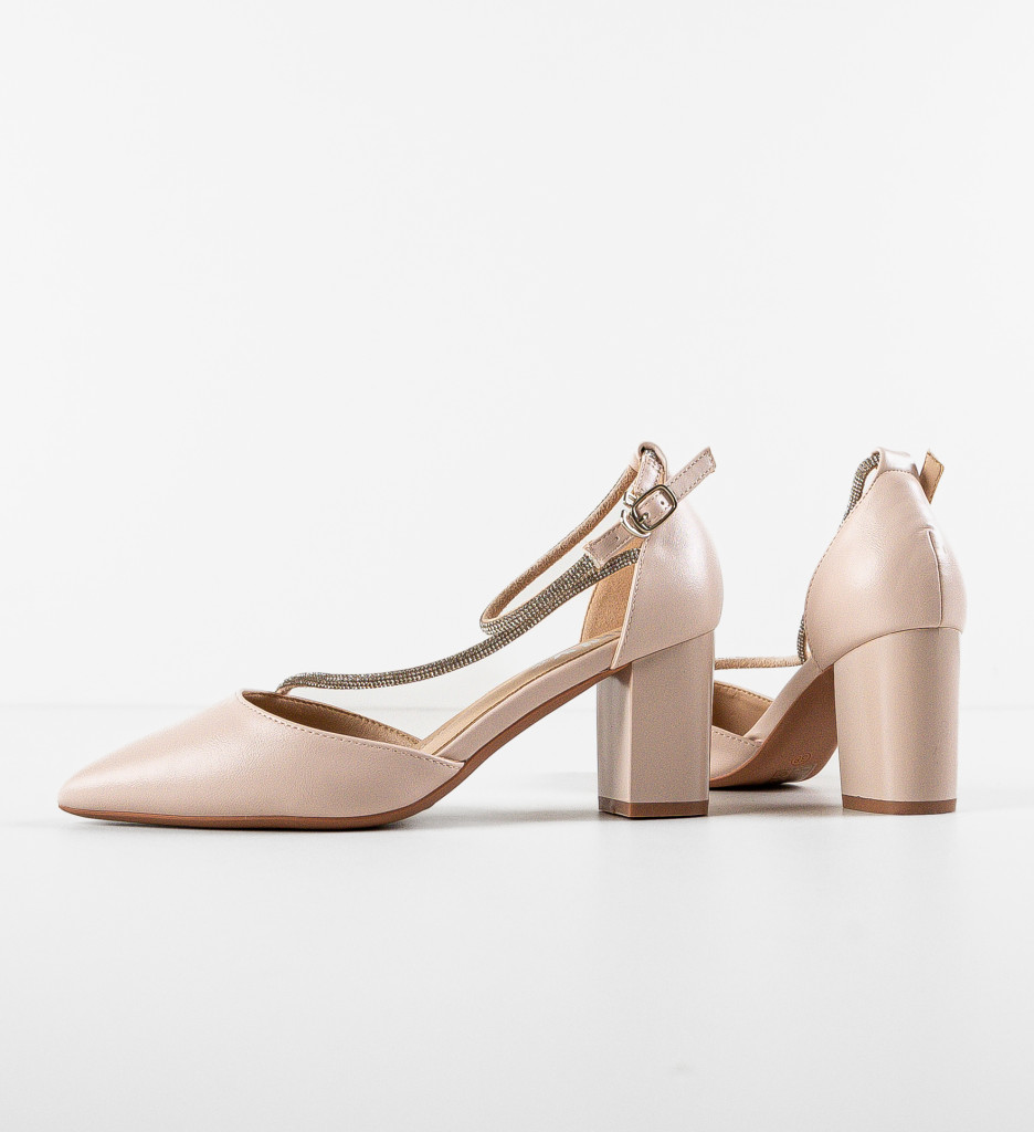 Pantofi cu Toc Zayat Bej - Eleganță și Stil - imagine 6