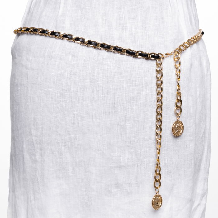 Curea lanț auriu Shopika | Accesoriu elegant