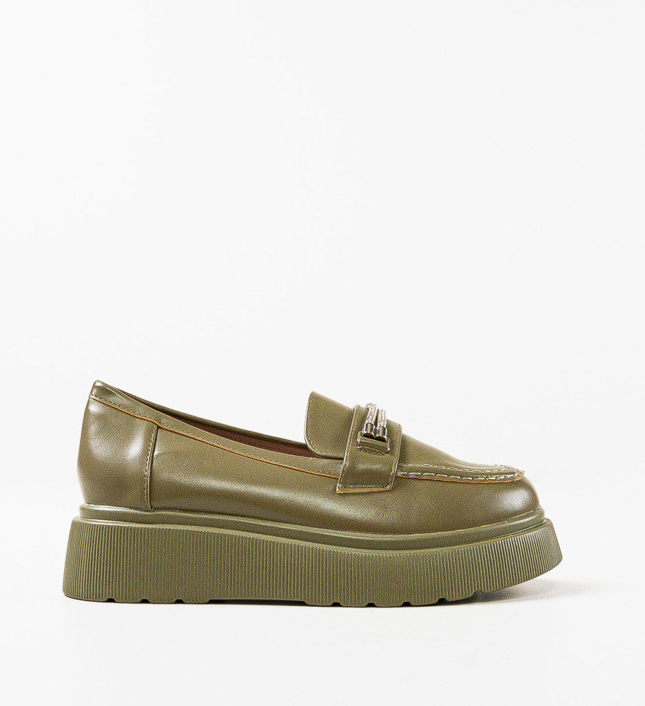 Pantofi Casual Mandarye Verzi - Confort și Stil - imagine 2