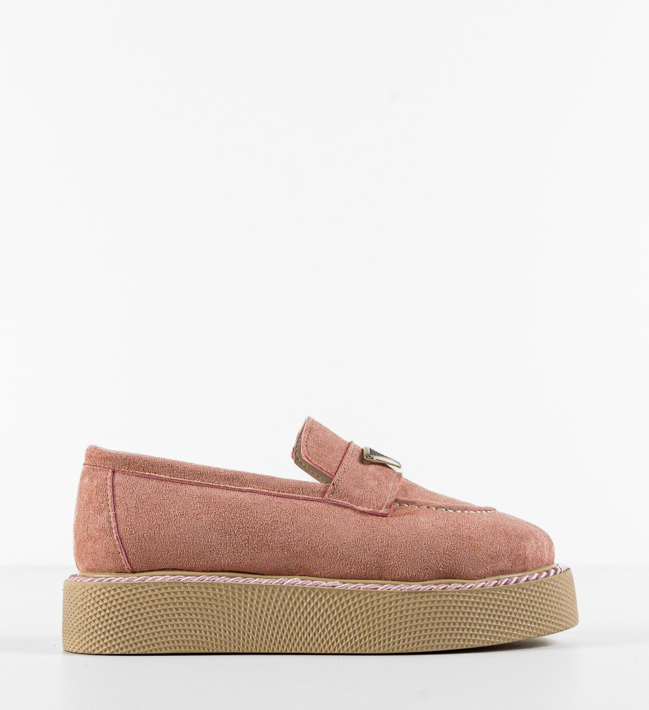 Pantofi Casual Krikri Roz - Confort și Stil - imagine 2
