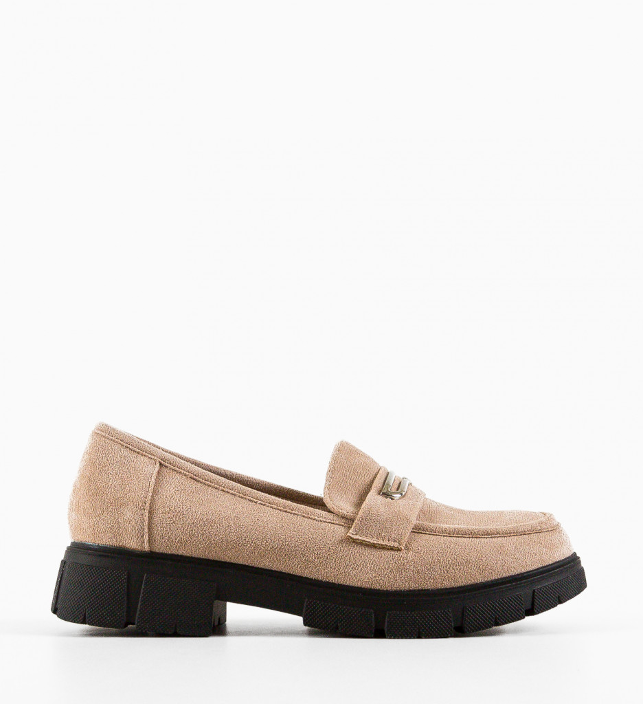 Pantofi Casual Tynos Bej | Confort & Eleganță - imagine 5