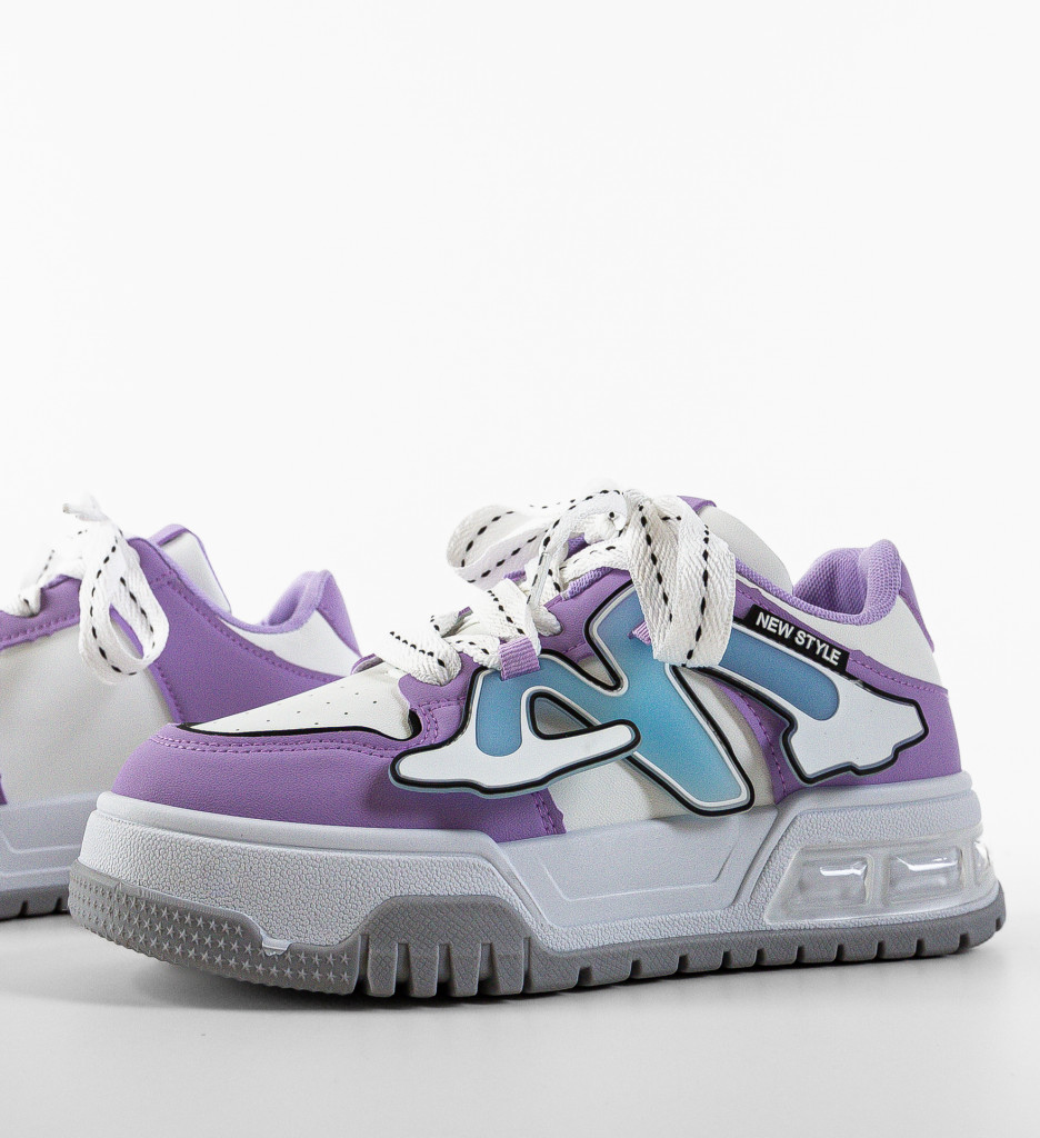 Niustile Sneakers Mov - Confort și Stil