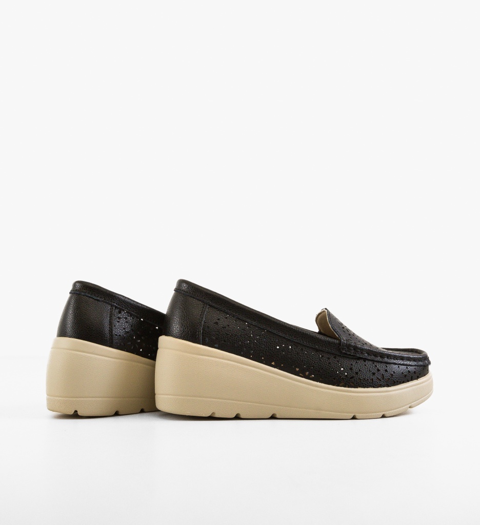 Platforme Myzy Negre - Confort și Stil Casual - imagine 3