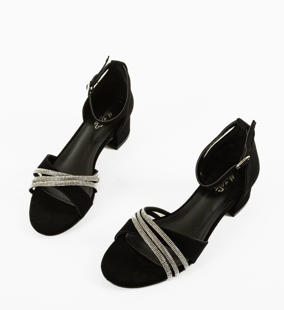 Sandale Banessa Negre | Eleganță și Stil - imagine 7