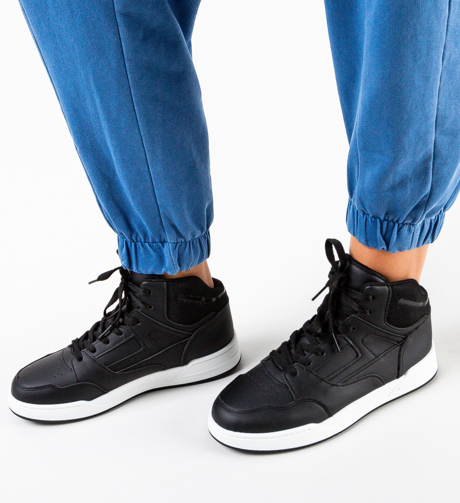 Sneakers dama Blevins Negri - Confort și Stil - imagine 2