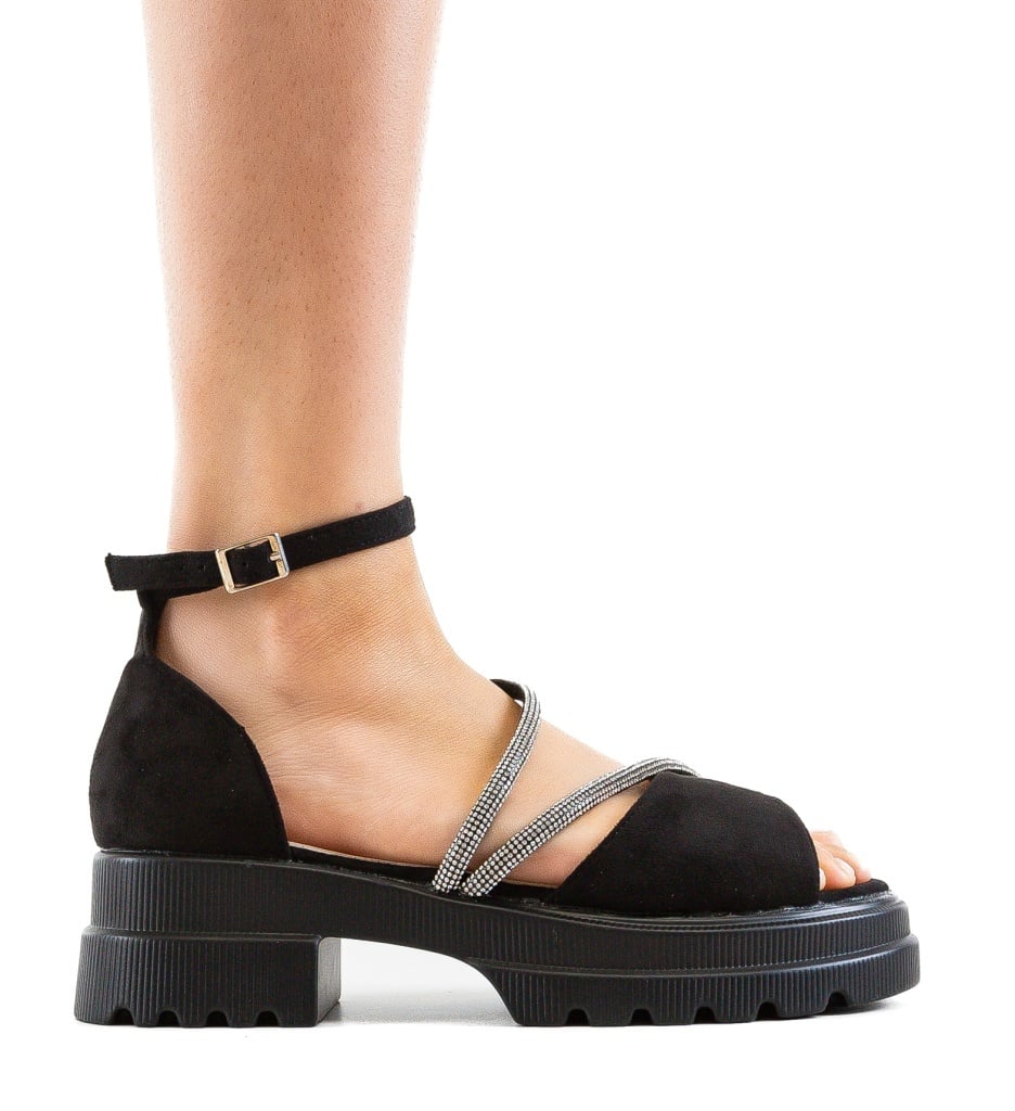 Sandale Dama Valinor Negre | Eleganță și Confort - imagine 6