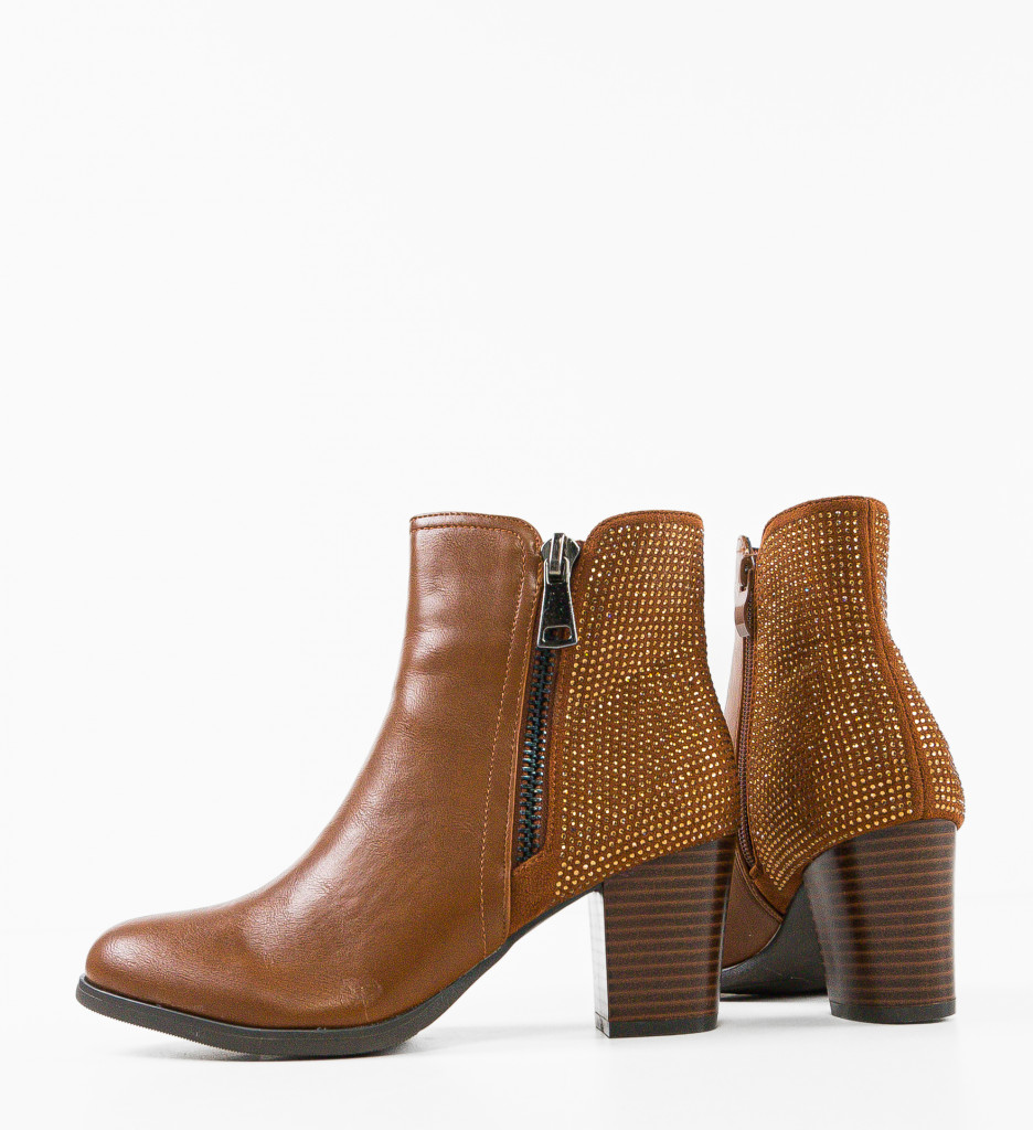 Botine Dama Ortega Camel | Elegante și Confortabile - imagine 10