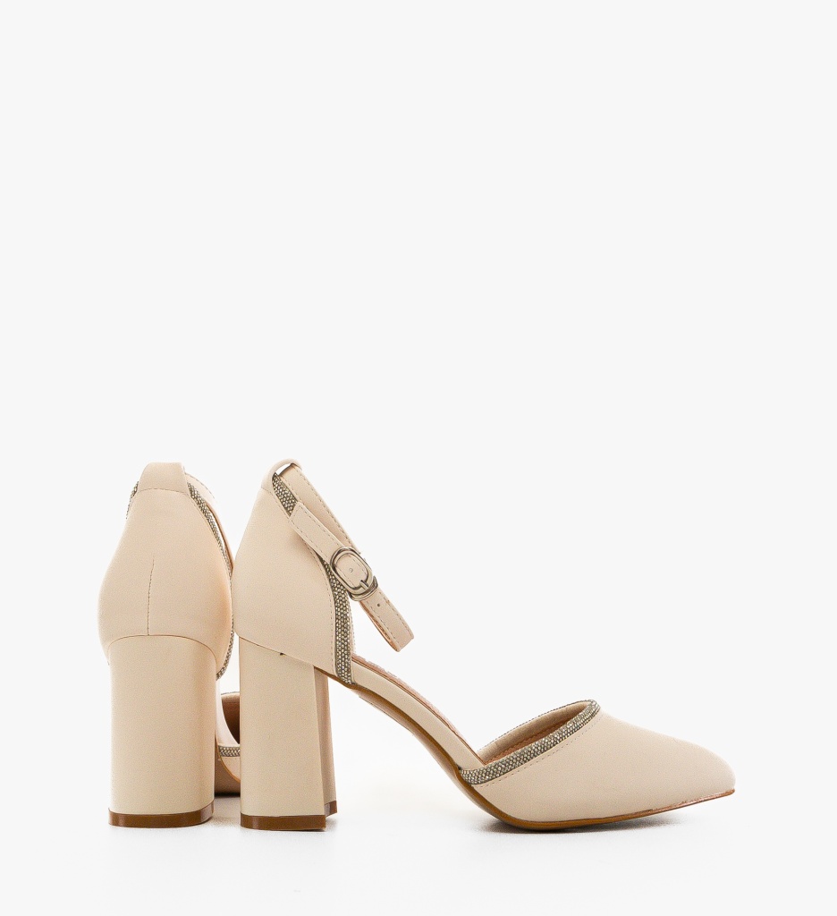 Pantofi Dama Jaden Bej | Stil și Eleganță - imagine 4