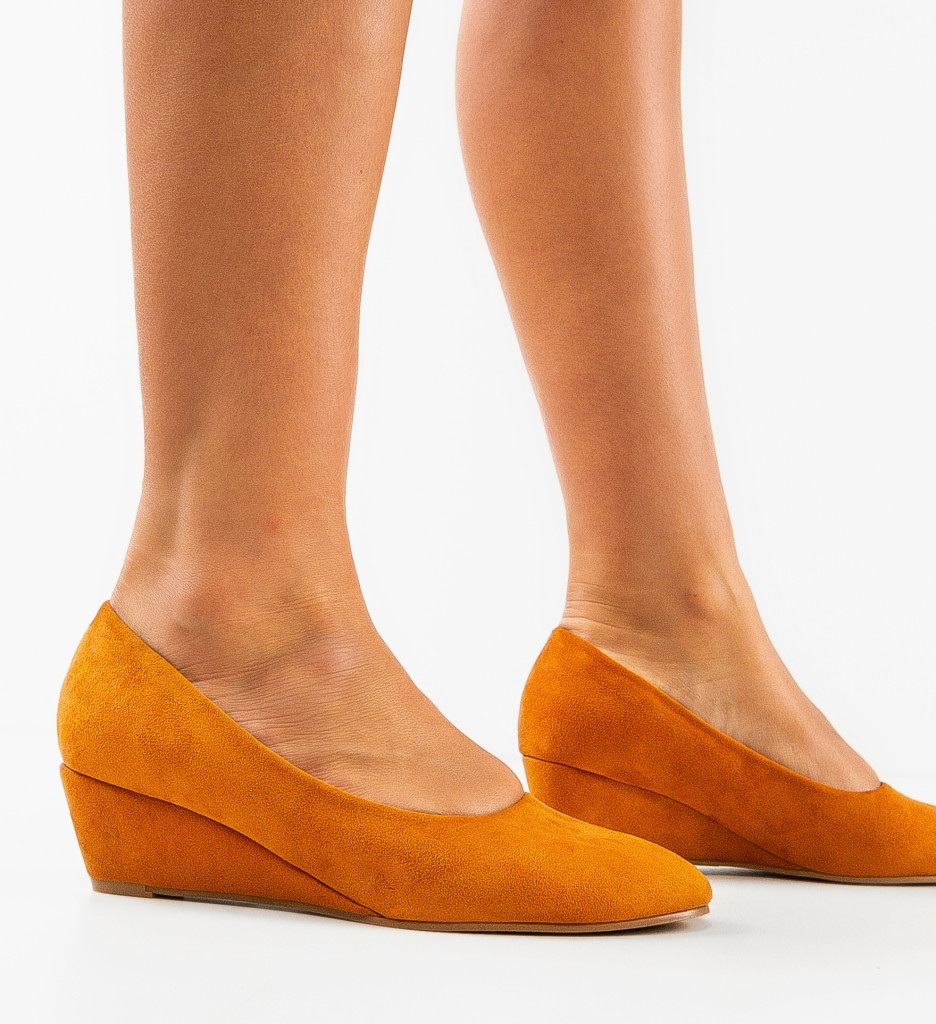 Pantofi Dama Carroll Camel | Confort & Stil