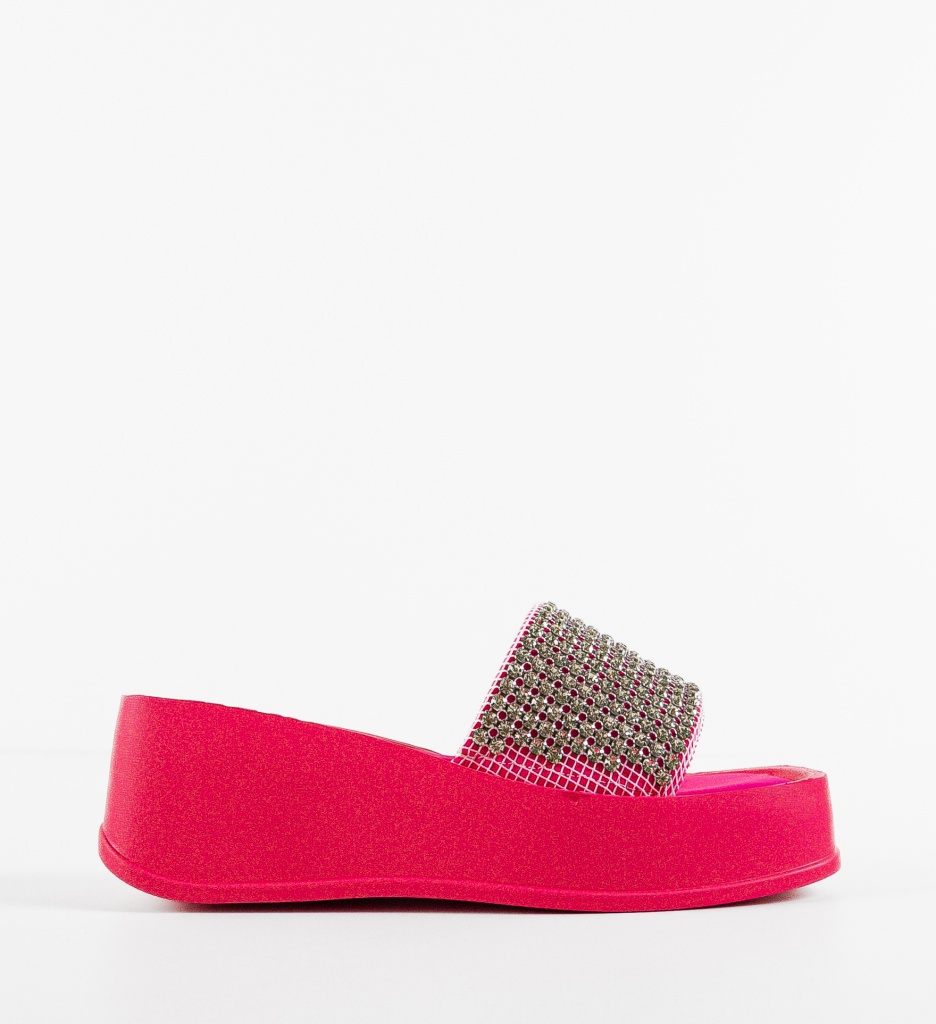 Saboti Dama Mushira Fuchsia | Eleganță și Confort - imagine 4