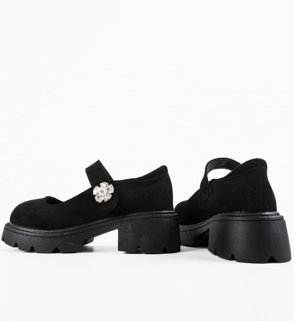 Pantofi Casual Dama Mriana Negri | Versatili si Moderni - imagine 9