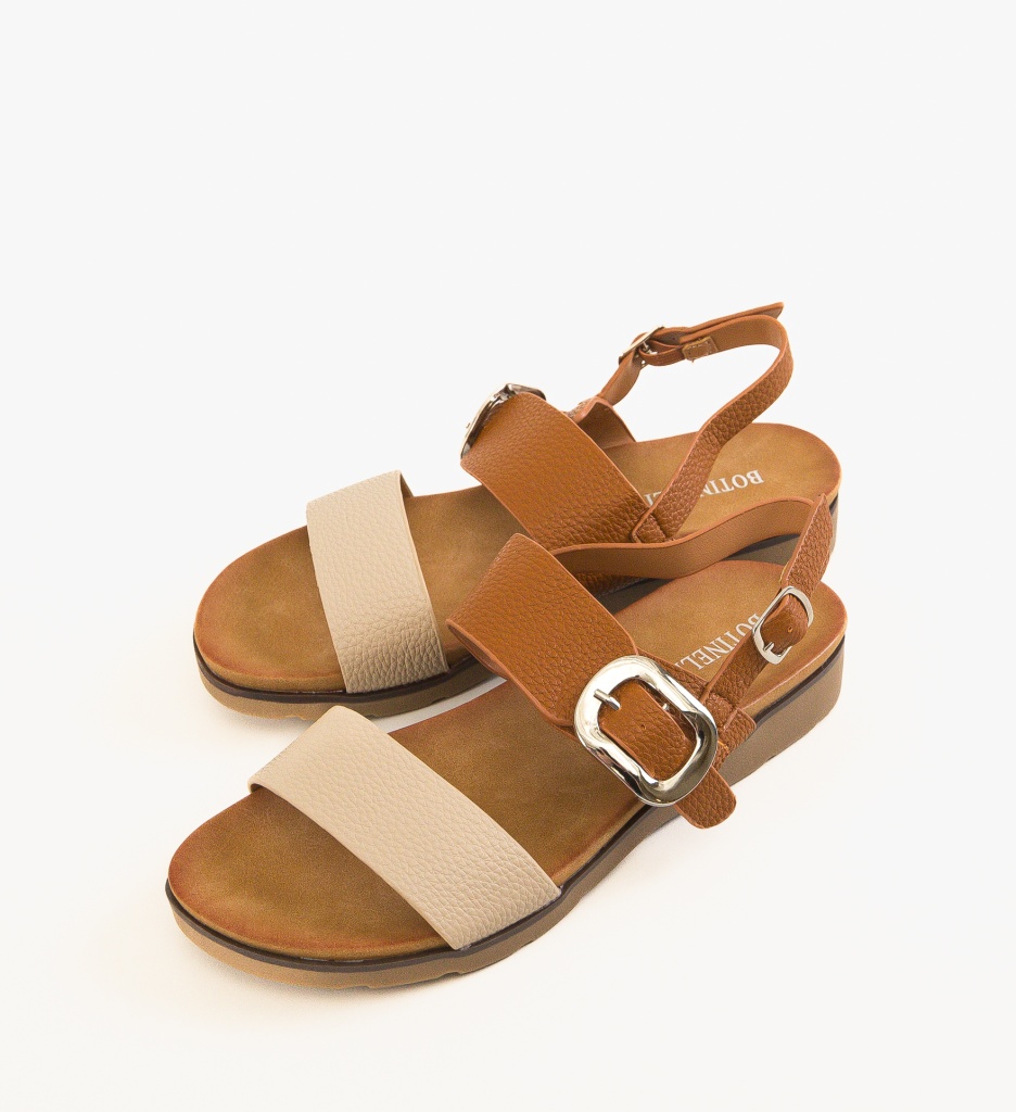 Sandale Dama Erska Camel - Confort și Eleganță - imagine 5