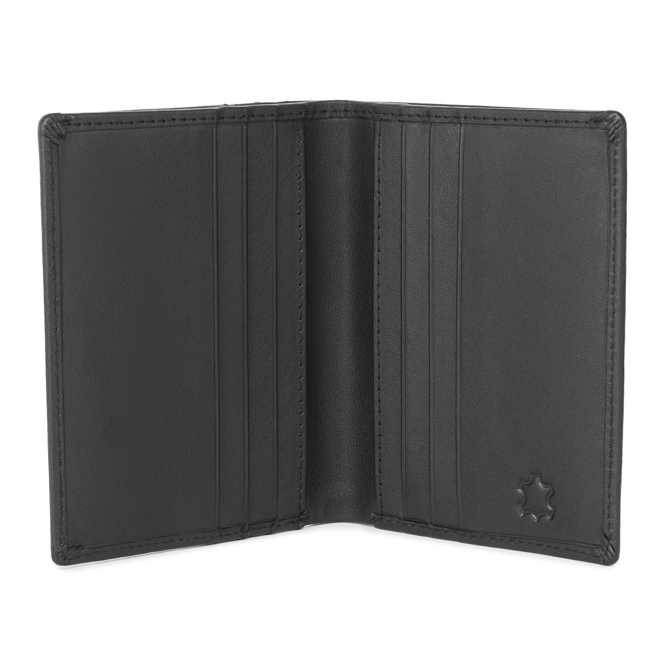 Portofel Ronno Piele Naturală Negru - imagine 3
