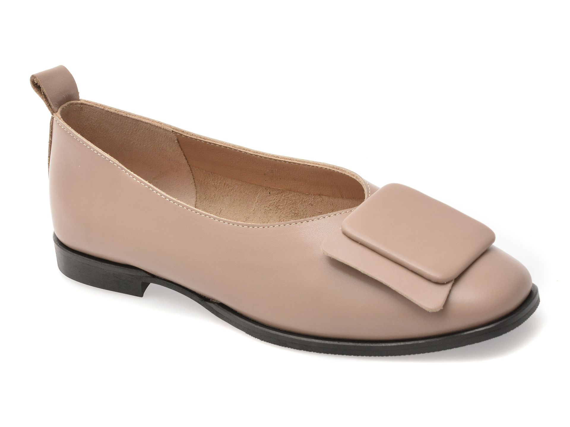 Balerini Gold Deer Gri Piele Naturală