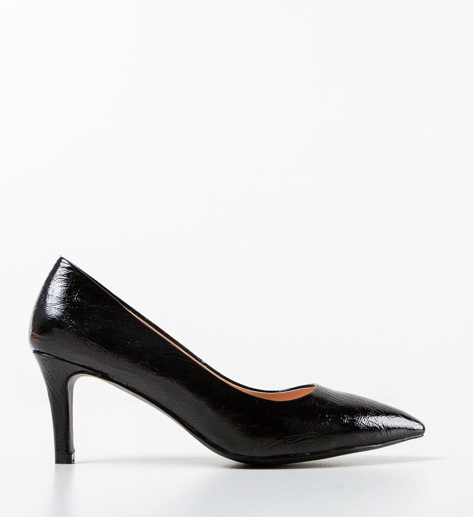Pantofi Nazum Negri | Eleganță și Stil - imagine 4