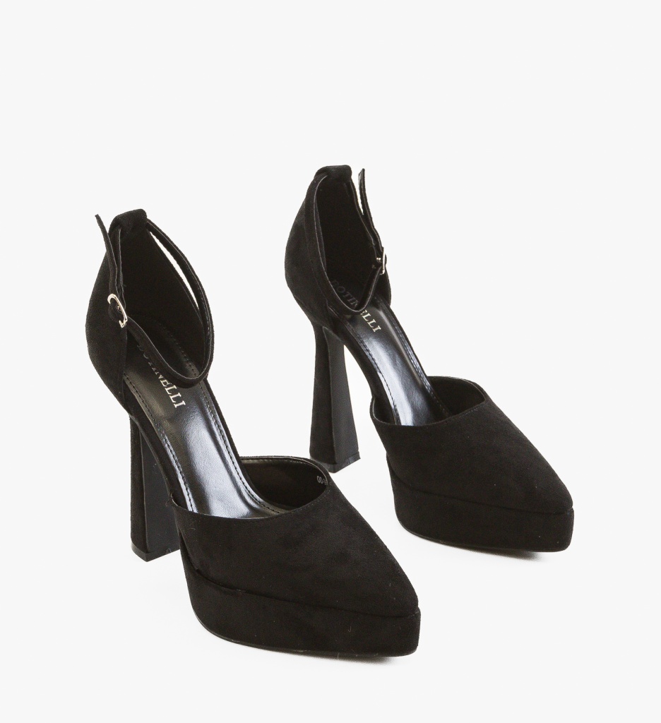 Gasder Pantofi Dama Negri cu Toc Stilat - imagine 5