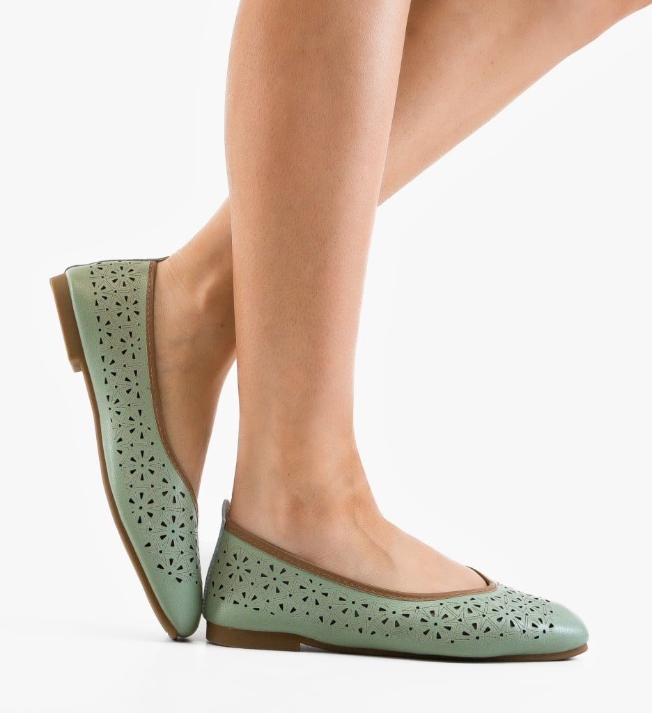Balerini dama Fros Verzi – Confort Casual