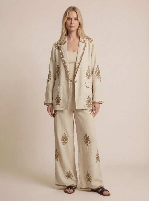 Compleu in mercerizat Shopika elegant