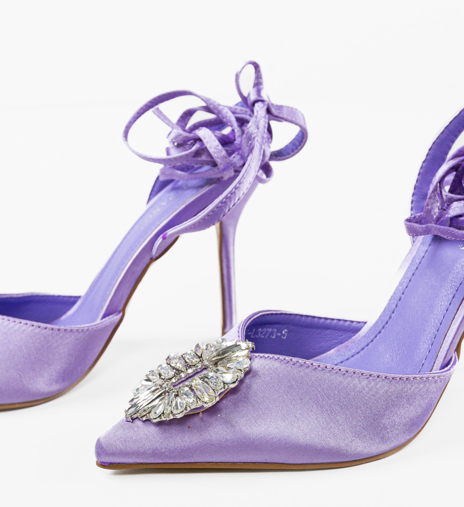 Pantofi Newton Mov | Eleganță Asigurată - imagine 5