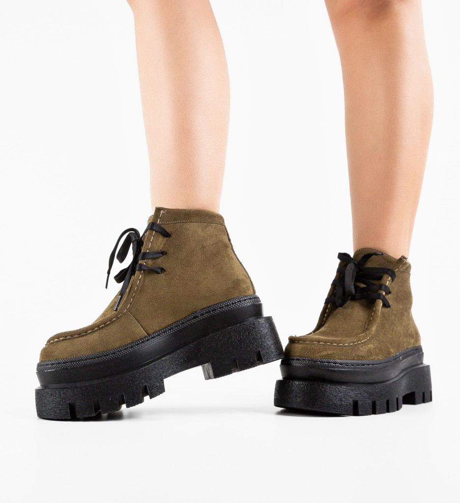 Ghete Dama Verzi Model Pissa | Stil Remarcabil - imagine 3