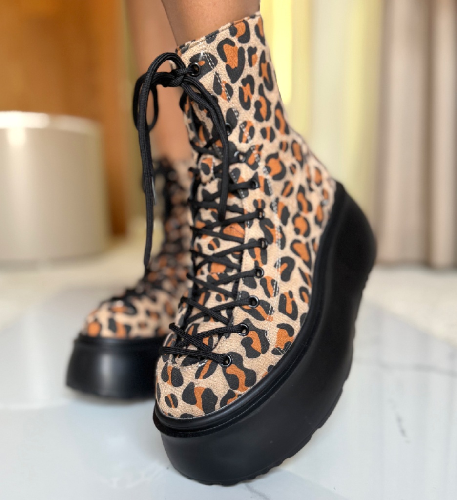 Ghete Dama Drbyt Print - Stil Unic și Confort - imagine 3