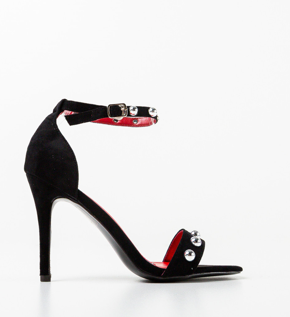 Sandale Toc Baird Negre | Stil Feminin - imagine 4