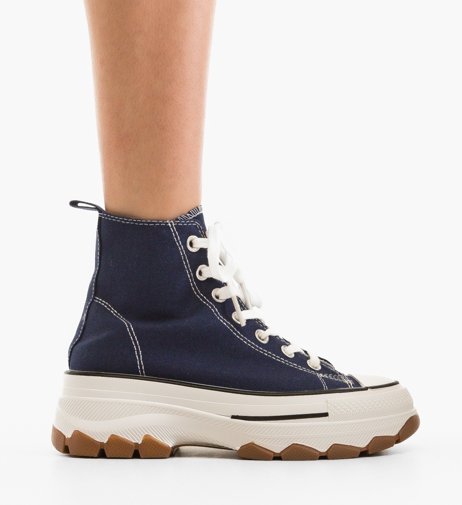 Sneakers Dama Blait Bleumarin - Confort & Stil - imagine 4