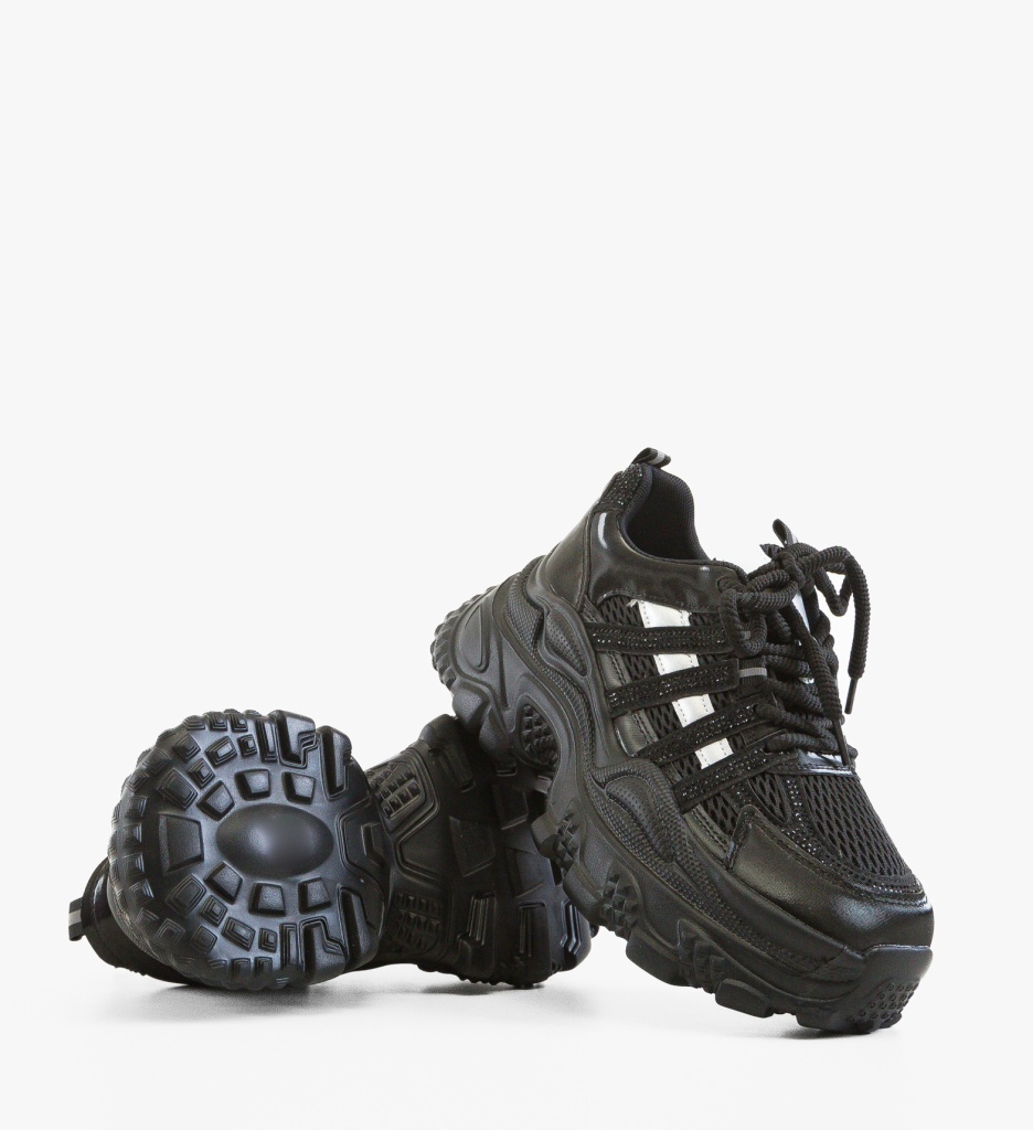 Sneakers Dama Zerra Negri | Confort Sport - imagine 2