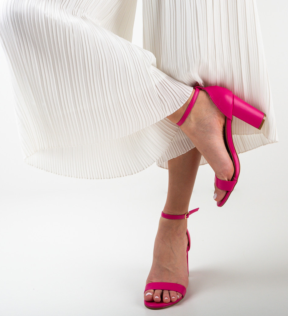 Sandale Ruairi Fuchsia - Eleganță și Stil - imagine 3