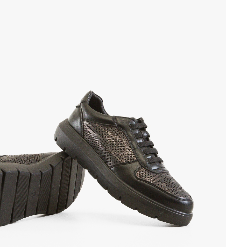 Pantofi Casual Philim Negru – Confort Stilat - imagine 3