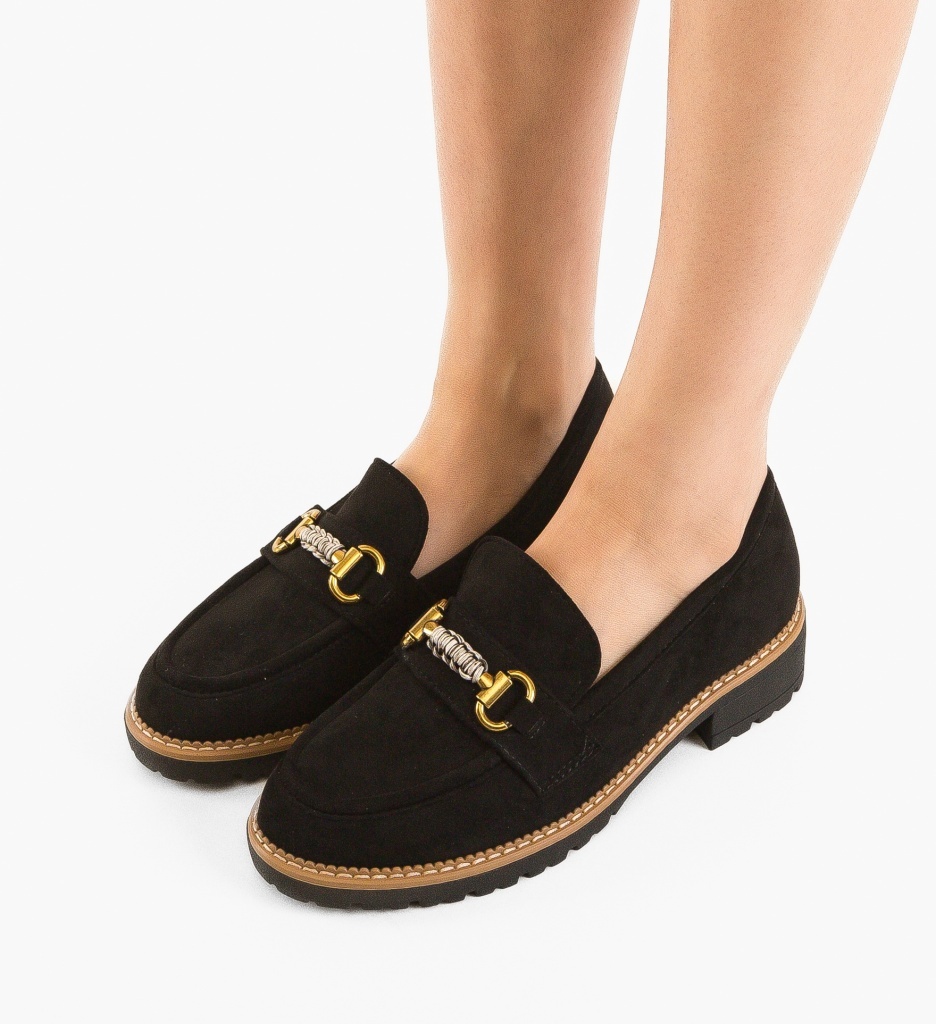 Pantofi Casual Londrey Negri - Confort și Stil - imagine 2
