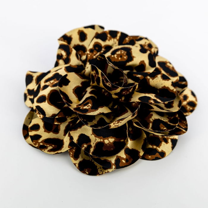 Brosa Shopika Animal Print cu Clips Par | Accesorii Moda