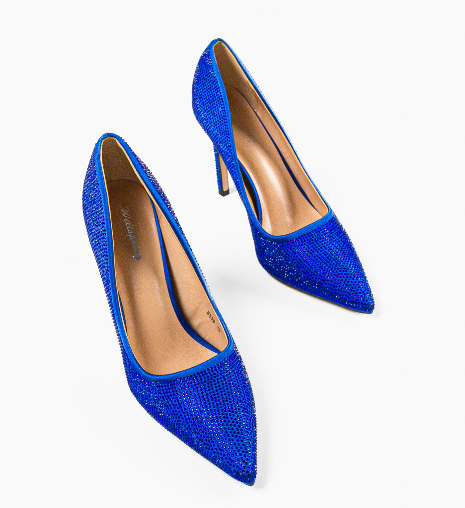 Pantofi Larry Alabastri cu toc elegant | Cumpără acum - imagine 2