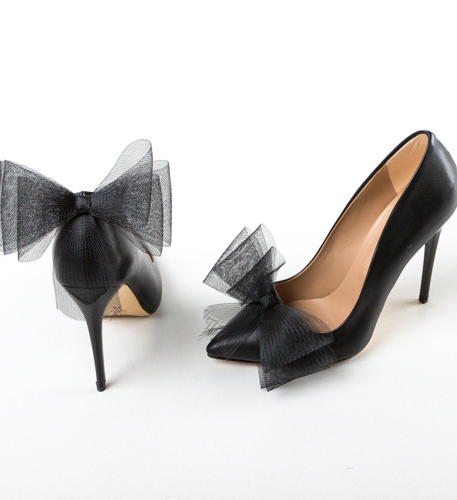 Pantofi Monroe Negri | Eleganță și Stil - imagine 7