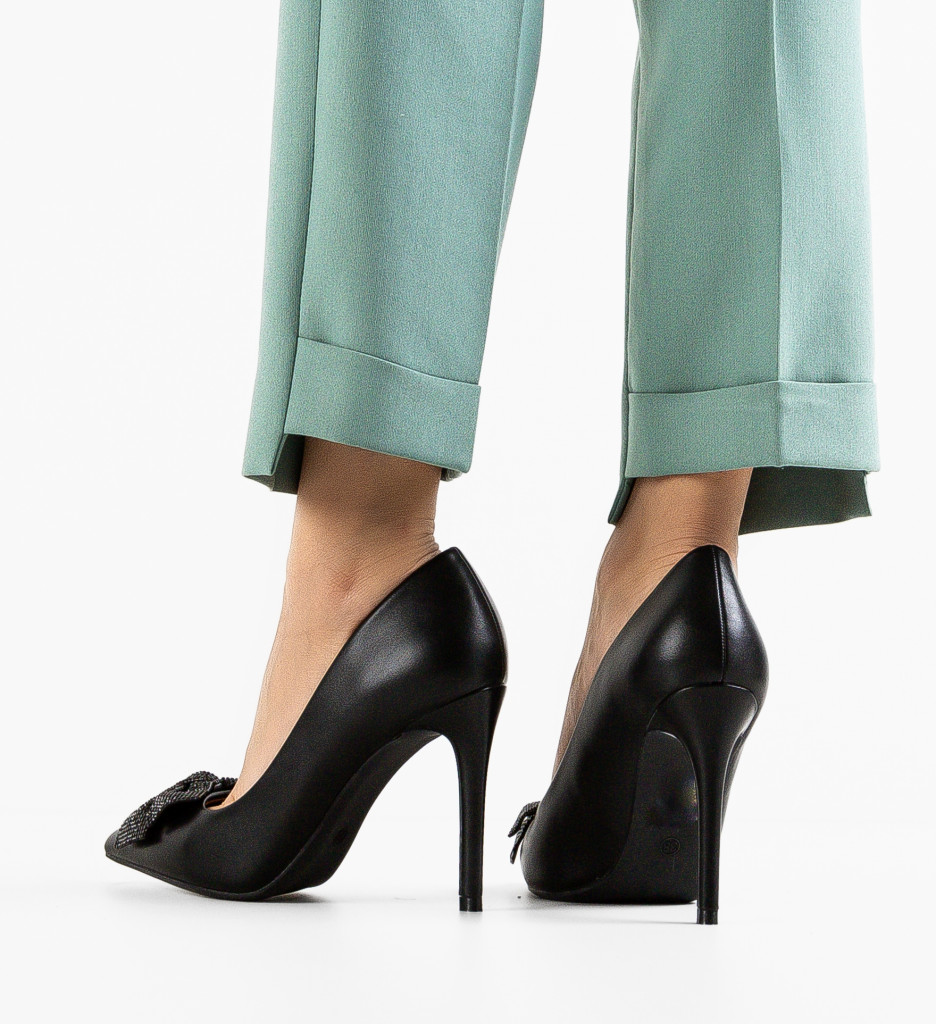 Pantofi Dama Bird Negri - Eleganță și Stil - imagine 5