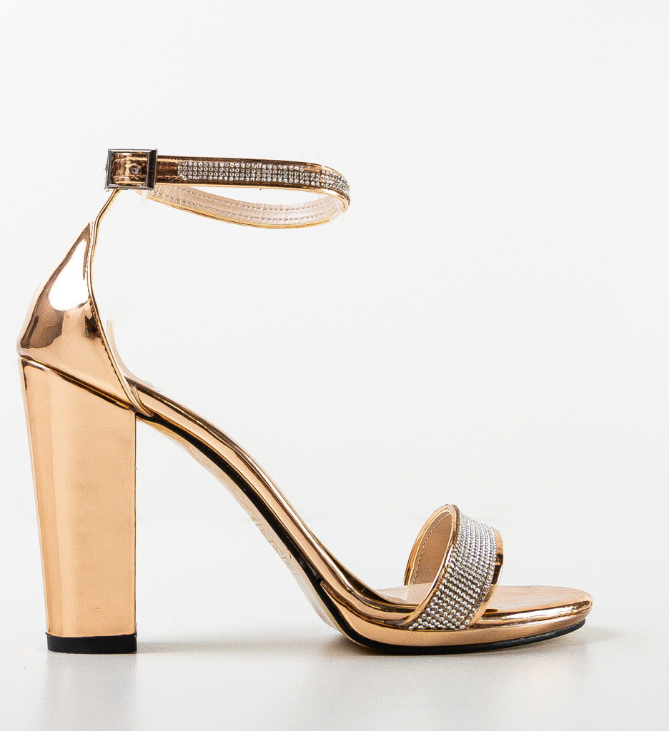 Sandale Toc Odika Roze | Eleganță Feminină - imagine 4