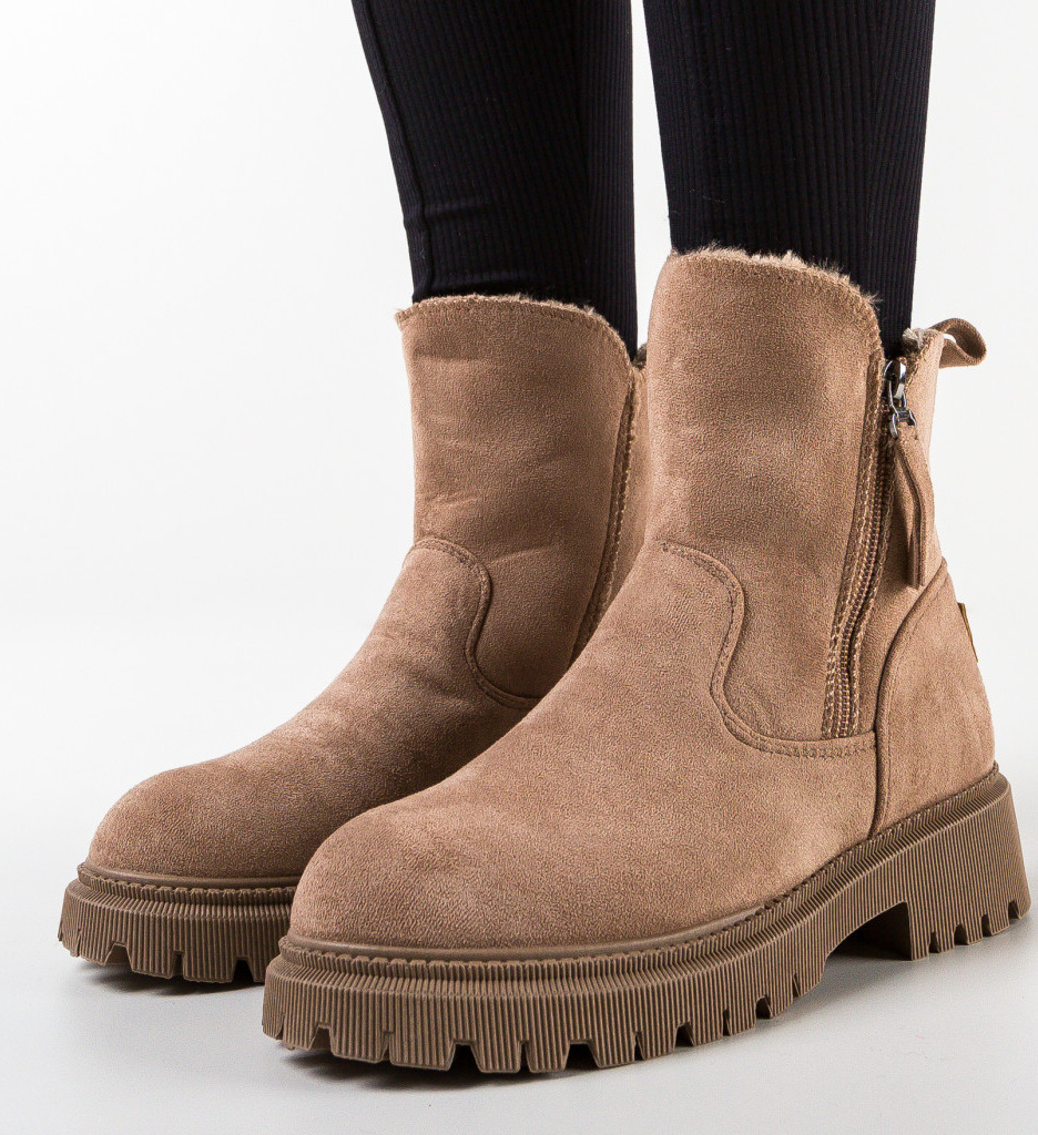 Ghete Bran Khaki - Confort și Stil Premium - imagine 2