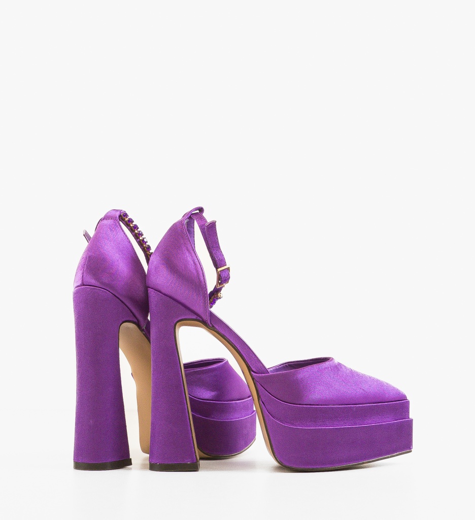 Pantofi dama Lotruc Mov - Eleganță și Stil - imagine 3