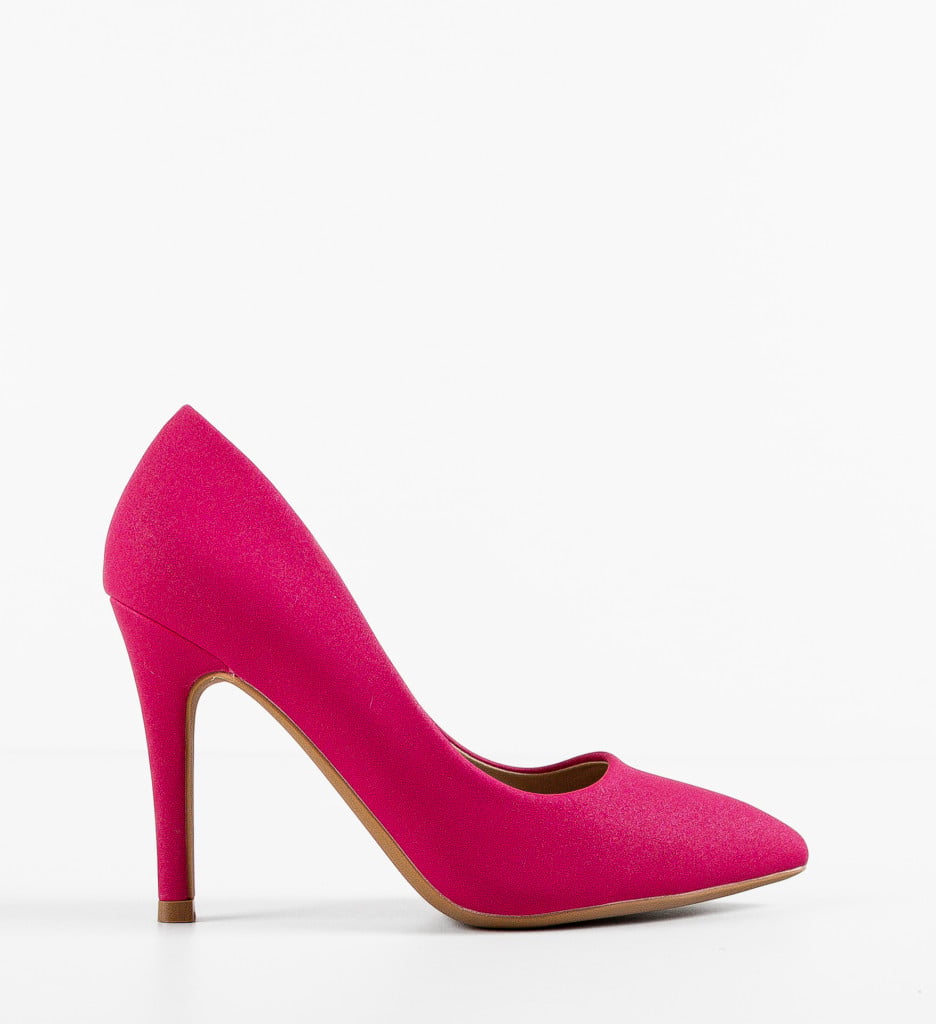 Pantofi Keiran Fuchsia | Toc Confortabil - imagine 9