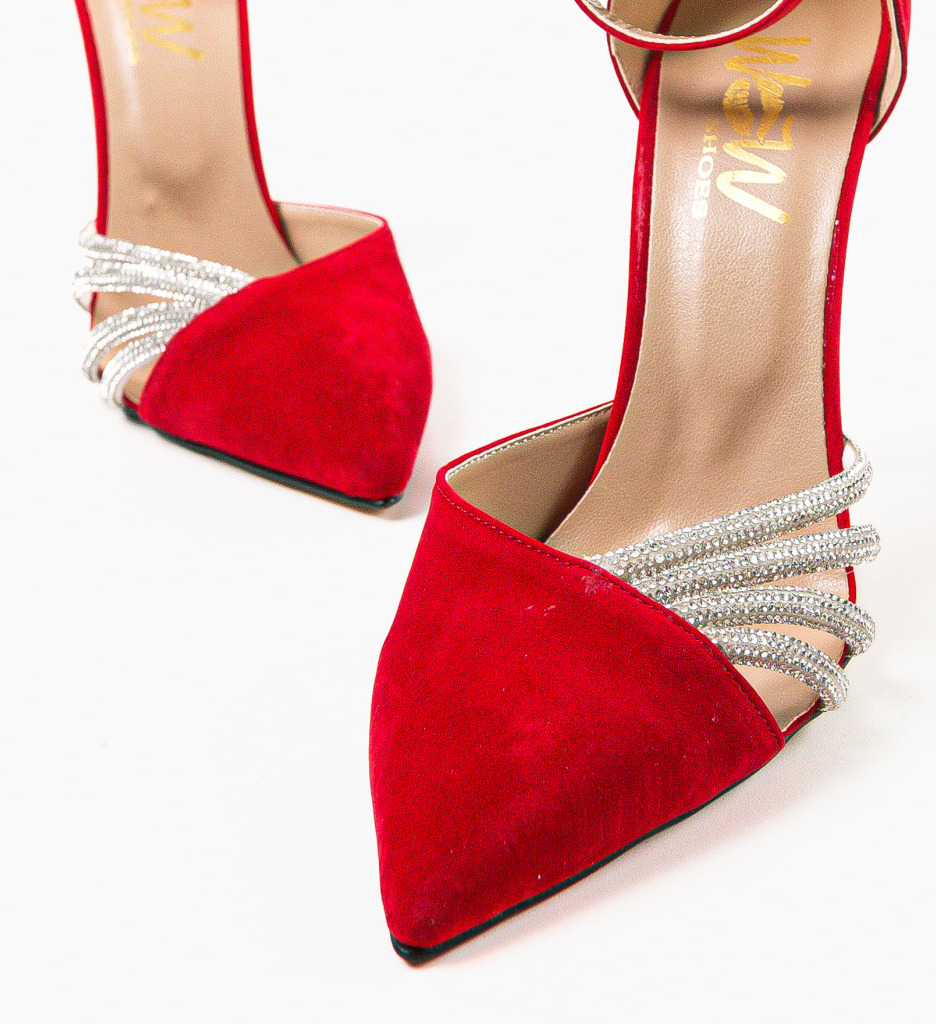 Pantofi cu Toc Rosu Tiago - Eleganță Asigurată - imagine 6