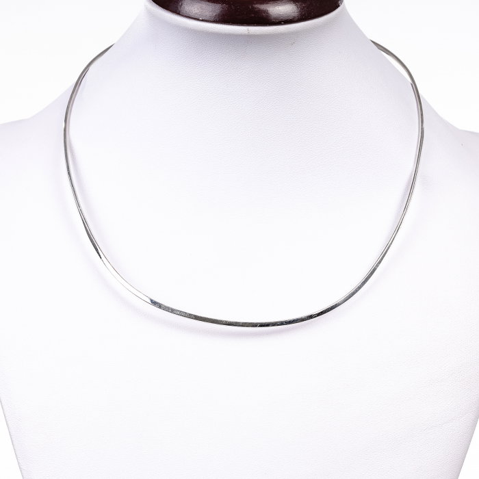 Colier Rigid Anatomic Argint Shopika