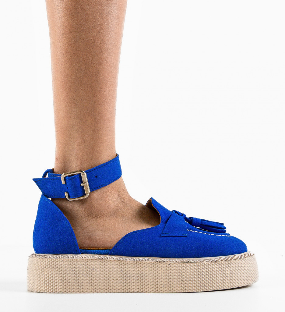 Pantofi Casual Cestus Albastri - Confort Zilnic - imagine 4