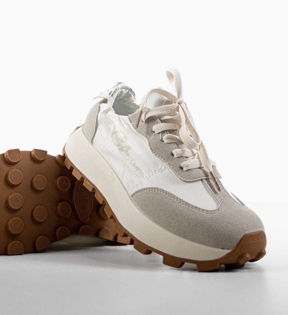 Sneakers Dama Galant Albi - Confort & Stil Sport - imagine 5